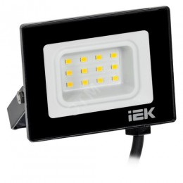 Прожектор СДО 06-10 светодиодный черный IP65 6500K IEK