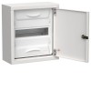 TITAN 5 Корпус металлический ЩРн-12 (1х12) 335х310х140мм IP31 белый (одна дверь) IEK