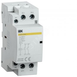 Контактор модульный КМ63-20М AC IEK