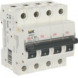 ARMAT Автоматический выключатель M06N 4P C 32А IEK