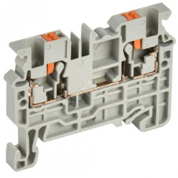 ARMAFIX Клемма пружин. Push-in CP 2,5мм2 серая IEK