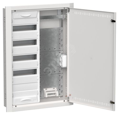 TITAN 5 Корпус комбинированный ЩРв-60 (2х60) 880х625х130мм IP30 белый IEK