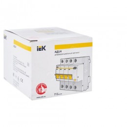 KARAT Дифференциальный автомат АД14 4P 16А 30мА тип AC IEK