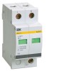 KARAT Ограничитель импульсного перенапряжения ОПС1-C 2P In=20кА Un=400В Im=40кА IEK