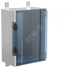 TETRA Корпус пластиковый ЩМПп 400х300х170мм прозрачная дверь IP66 IEK