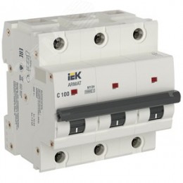 Выключатель автоматический M10H 3P C 100А