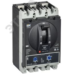 Выключатель автоматический в литом корпусе ARMAT 3P типоразмер A 50кА 63А расцепитель термомагнитный регулируемый
