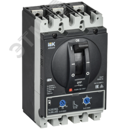 Выключатель автоматический в литом корпусе ARMAT 3P типоразмер D 35кА 160А расцепитель термомагнитный регулируемый
