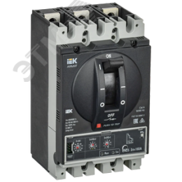 Автоматический выключатель в литом корпусе ARMAT 3P типоразмер D 50кА 160А расцепитель электронный стандартный