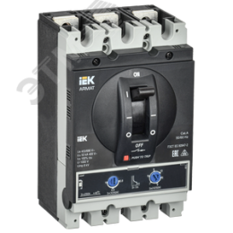Автоматический выключатель в литом корпусе ARMAT 3P типоразмер G 50кА 250А расцепитель термомагнитный регулируемый