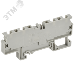 ARMAFIX Клемма пружинная CX4-3 4мм2 трехконтактная серая IEK