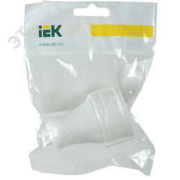 Гнездо штепсельное с заземлением белое 16А