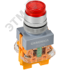 Кнопка D7-11DNZS d=22мм 1з+1р с подсв. и фикс. кр. GENERICA
