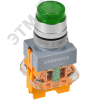Кнопка D7-11DNZS d=22мм 1з+1р с подсв. и фикс. зеленая GENERICA