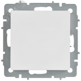 BRITE Заглушка с суппортом МЗ10-БрАБ арктический белый IEK