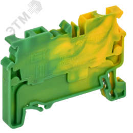 ARMAFIX Клемма пружинная CX2.5 PE 2,5мм2 проходная заземляющая IEK