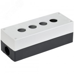 Корпус КП104-Р для кнопок 4 места белый