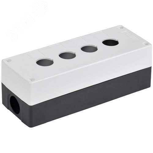 Корпус КП104-Р для кнопок 4 места белый