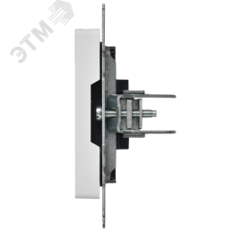 BRITE Заглушка с суппортом МЗ10-БрАБ арктический белый IEK