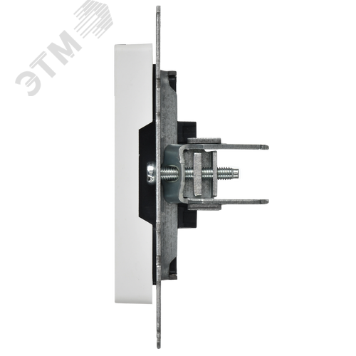 BRITE Заглушка с суппортом МЗ10-БрАБ арктический белый IEK