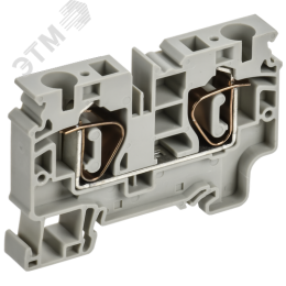 ARMAFIX Клемма пружинная CX10 10мм2 проходная серая IEK