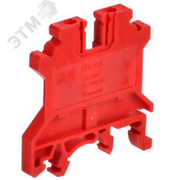 ARMAFIX Клемма винтовая CTS 2,5мм2 красная IEK