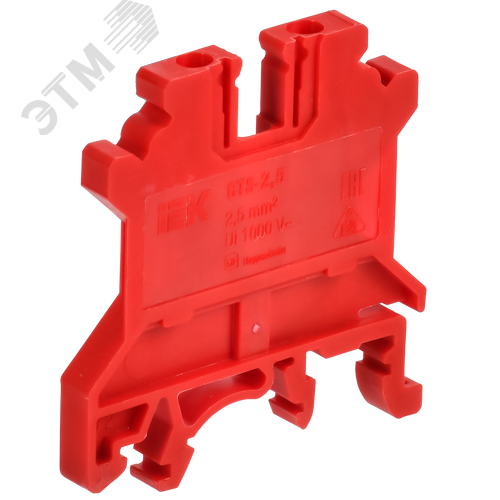 ARMAFIX Клемма винтовая CTS 2,5мм2 красная IEK