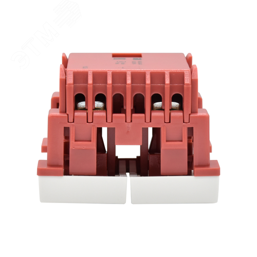 Выключатель двухклавишный на 2 модуля ВК1-22-00-П