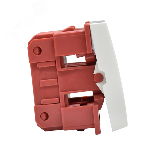 Выключатель одноклавишный на 2 модуля ВКО-21-00-П