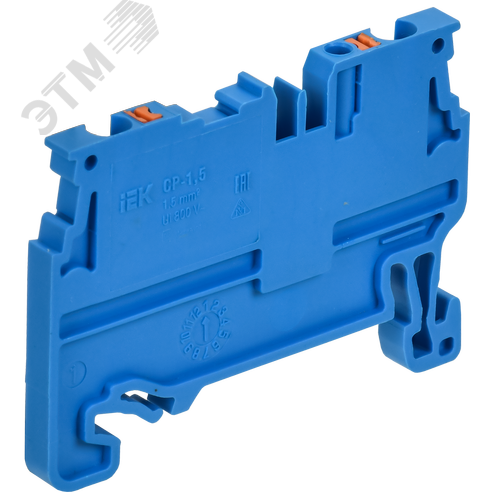 ARMAFIX Клемма пружинная Push In CP 1,5мм2 синяя IEK