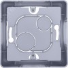 Коробка для накладного монтажа 1-местная алюминий INSPIRIA