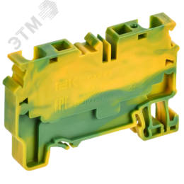 ARMAFIX Клемма пружинная CX6 PE 6мм2 проходная заземляющая IEK