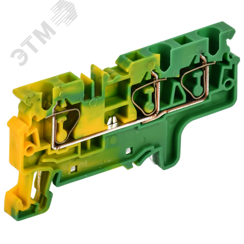 ARMAFIX Клемма пружинная CX4-3 PE 4мм2 трехконтактная заземляющая IEK