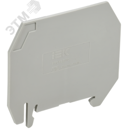 ARMAFIX Разделитель PPCX4 для колодки клеммной CX2.5-CX4 серый IEK