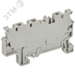 ARMAFIX Клемма пружинная CX2.5-3 2,5мм2 трехконтактная серая IEK