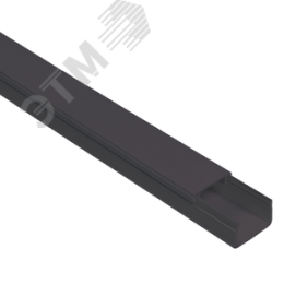 Кабель-канал 20х10 ЭЛЕКОР черный (96м) IEK