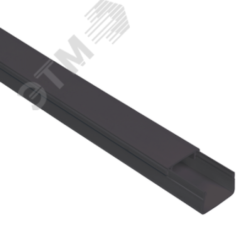 Кабель-канал 20х10 ЭЛЕКОР черный (96м) IEK