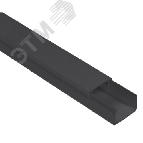 Кабель-канал 25х16 ЭЛЕКОР черный (50м) IEK