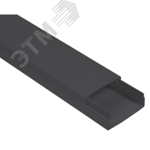 Кабель-канал 40х25 ЭЛЕКОР черный (24м) IEK