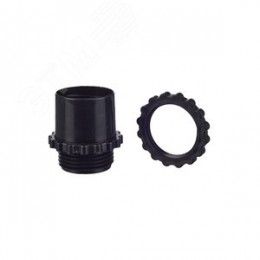 ELASTA Муфта вводная MB20 G3/4 пластиковая IP4  IEK