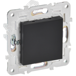 SKANDY Заглушка с суппортом SK-C01Bl черный IEK