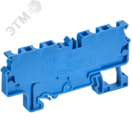 ARMAFIX Клемма пружинная CX2.5-4 BU 2,5мм2 четырехконтактная синяя IEK