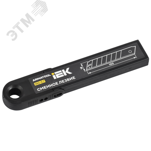 ARMATOOL Сменное лезвие 60 градусов 18х100мм SK2 набор 10шт IEK