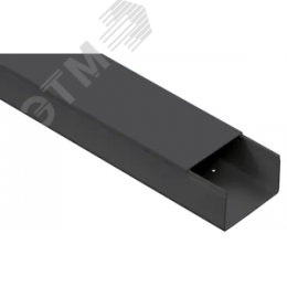 Кабель-канал 60х40 ЭЛЕКОР черный (18м) IEK
