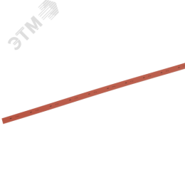 Трубка термоусаживаемая ТТУ нг-LS 4/2 красная (1м)