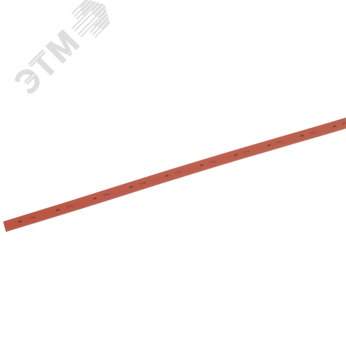 Трубка термоусаживаемая ТТУ 2/1 красная (1м)