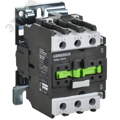 Контактор КМИе-34012 40А 230В/АС3 1NO 1NC GENERICA