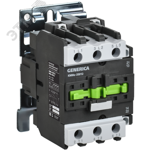 Контактор КМИе-35012 50А 230В/АС3 1NO 1NC GENERICA