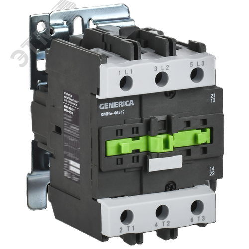Контактор КМИе-46512 65А 400В/АС3 1NO 1NC GENERICA