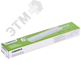 Светильник светодиодный аккумуляторный ДБА 1060 непостоянного действия 60LED 6ч 6 Вт GENERICA